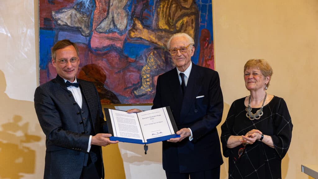 Herzog Franz von Bayern ist Guardini Preisträger 2022